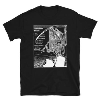 230 Gsm 100% Cotton Capitalism Meansshirt
