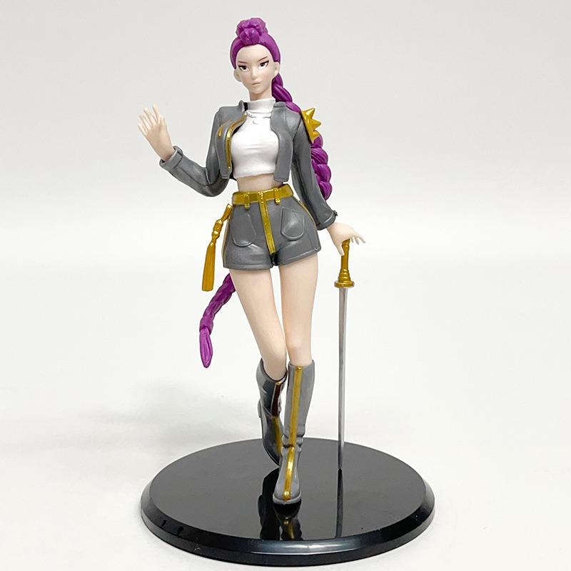 Demon Hunter Girl Group Figurines Lumi Mira Zoe Beautiful Girl Action Figure Desktop Peripheral Decor My Hero Academia My Melody