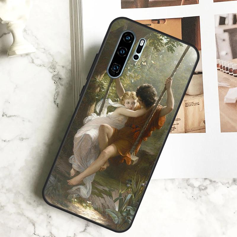 Renaissance Art Aesthetic Case For Huawei Nova 9 10 SE 3i 7i 11i 5T Y60 Y61 Y70 Y90 Y91 P20 P40 P30 Lite 11 Pro Cover