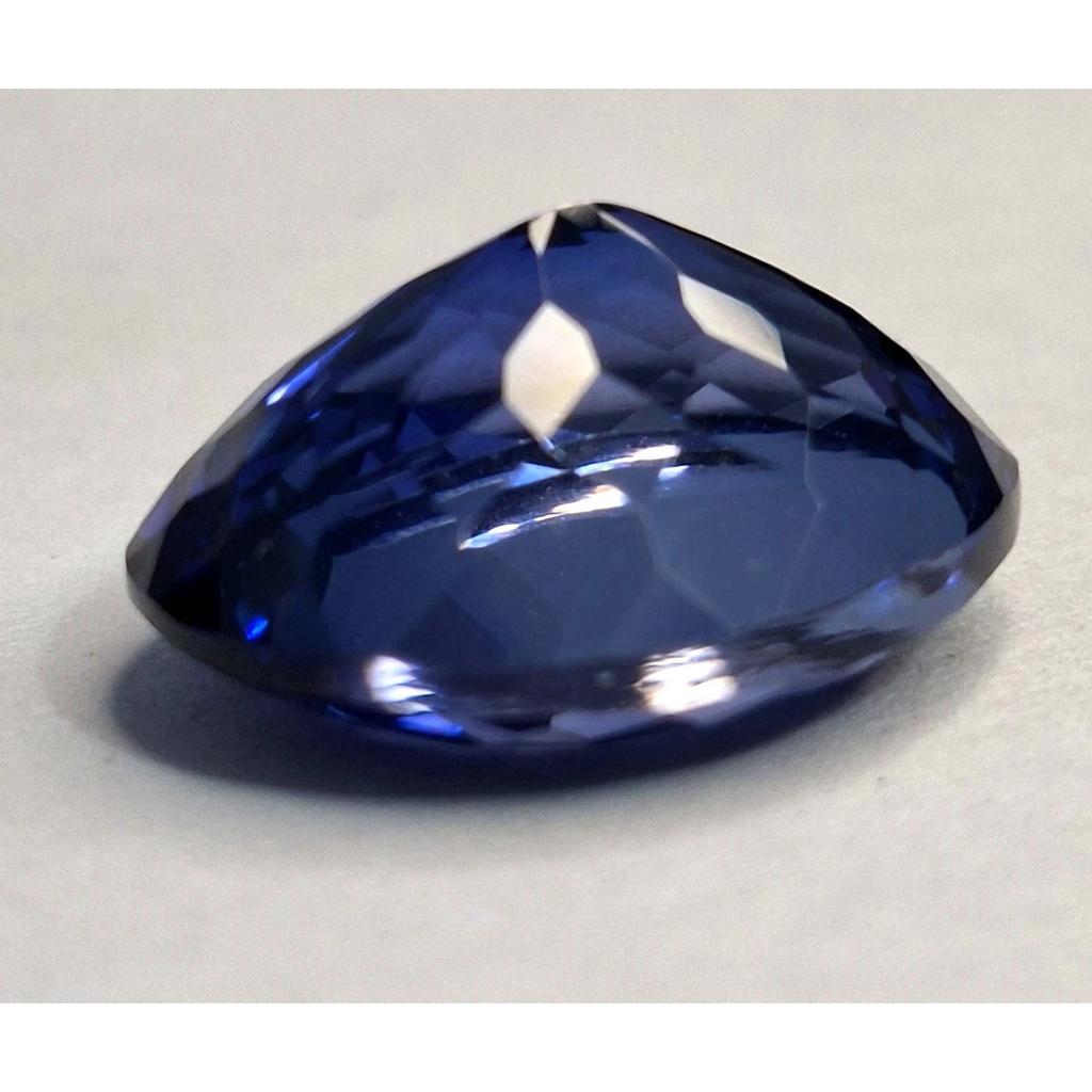 20-22 Ct Natural Blue Tanzanite Oval Cut Fabulous Certified Loose Gemstone