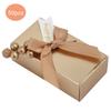 50pcs Wedding Favors Candies Souvenirs Gift Paper Gift Box for Wedding with Bowknot