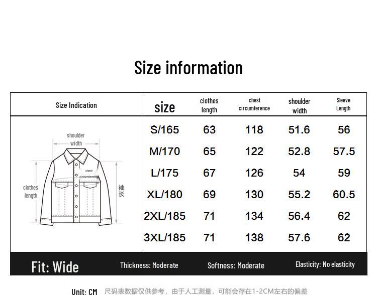 Peacebird Men's Gradient Denim Jacket