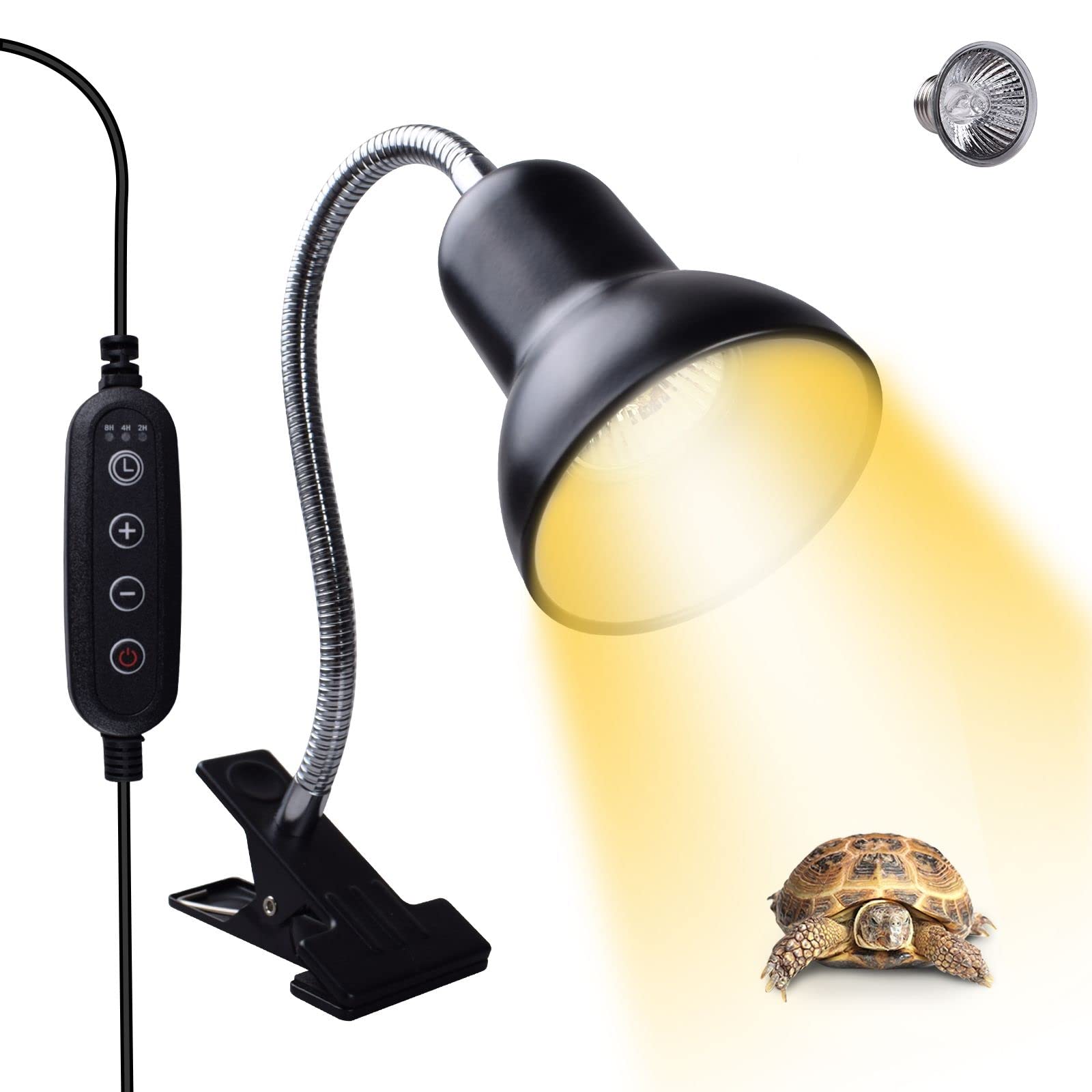 

MOREFULLS Reptile and Turtle Basking with Timing Stepless Brightness Color Temperature Heat Retention Angle Analog Solar Japanese Instruction Manual