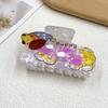 Cute PVC Puppy Cartoon Hair Claw Clip for High Ponytails and Buns