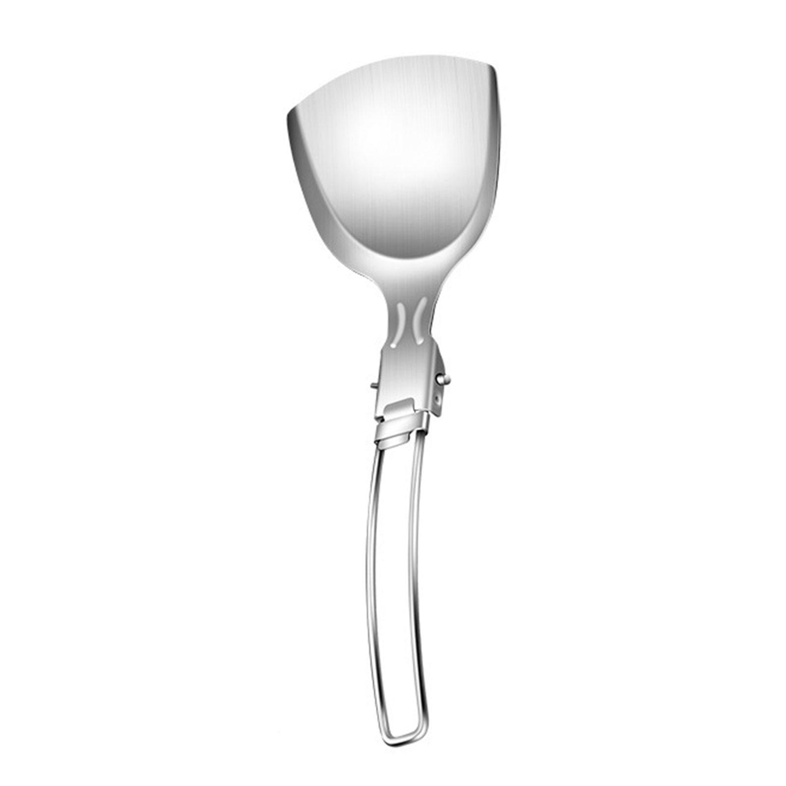 

Портативная складная кухонная утварь для кемпинга Посуда из нержавеющей стали для приготовления пищи на открытом воздухе Посуда для кемпинга Обеденные принадлежности