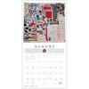 Marble City Press Modern Quilts Calendar 2026 | 12" x 24" Fiber Arts Calendar 12 Month Maker Improv Quilting Patterns, Heidi Parkes, Sewing and