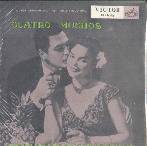 

7inch Record VARIOUS - Cuatro Muchos EP1098 VICTOR Japan Pop Used
