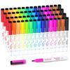 Shuttle Art Whiteboard Erasable Marker with for and LED Suitable for and Markers, Pens, 60-Pack (15 Colors), Magnetic, Eraser, Whiteboards, Glass,