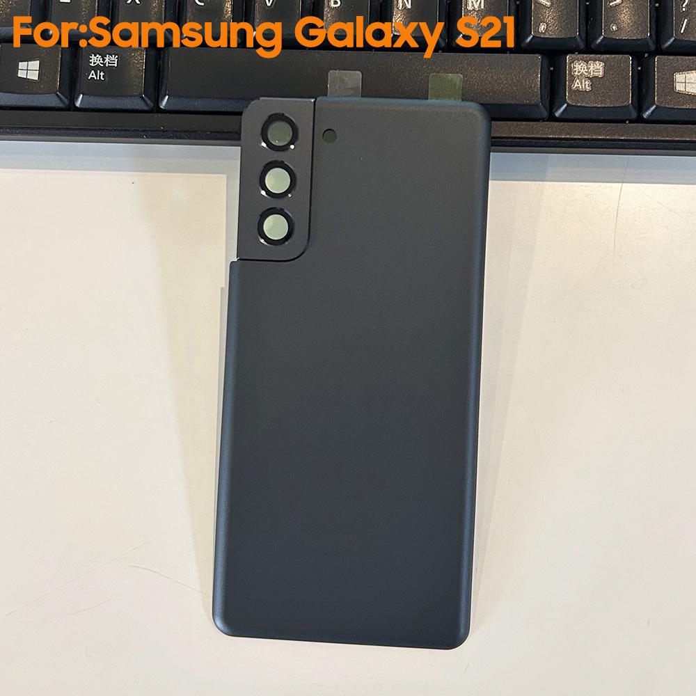 Back Cover Cases Battery Cover Housing For Samsung Galaxy S21 5G SM-G991B S21+ 5G S21 Plus SM-G996B/DS Back Rear Glass Case