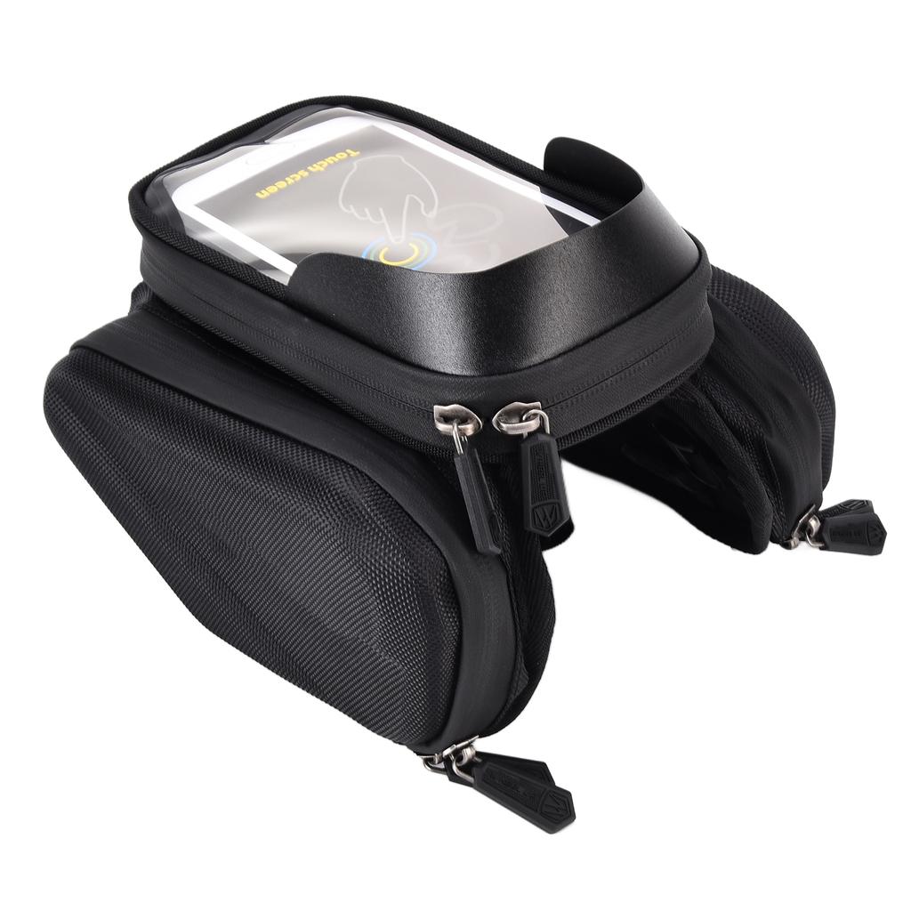 Wheel Up Waterproof Bicycle Front Beam Bag Mountain Bike Touch Screen Mobile Phone Bag