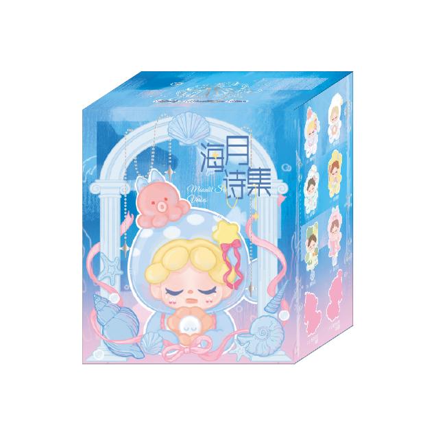 

DODOSUGAR Wendy Moonlit Sea Verse Series 400% Vinyl Plush Blind Box Cute Soft Stuffed Doll Trendy Toy Bedroom Deco Surprise Durable Gift