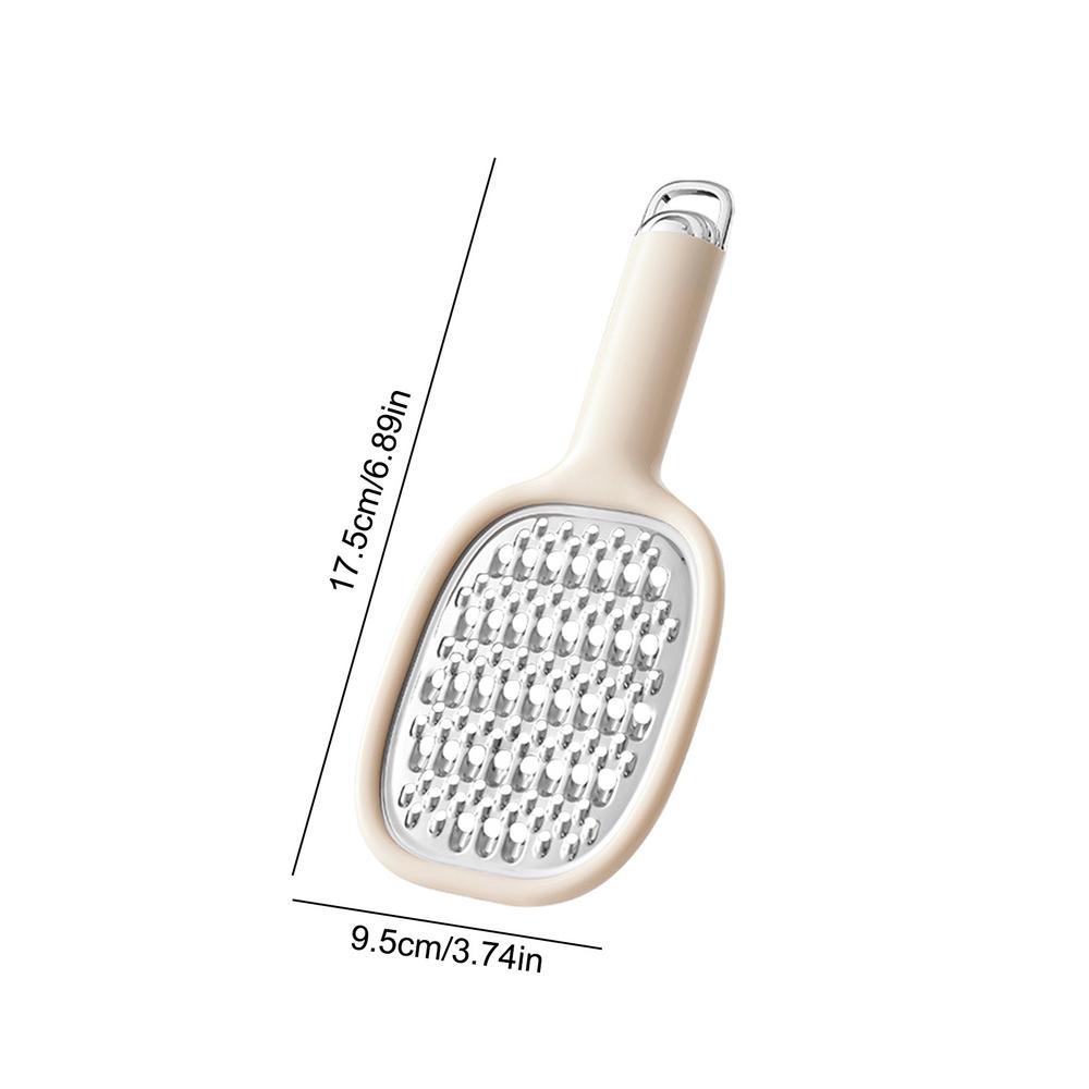 

Безопасная терка для сыра и моркови Ручные терки и слайсеры Портативные эффективные для сыра, шоколада, картофеля Для кухни бежевый