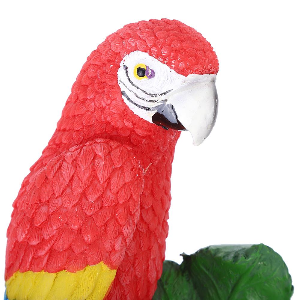 Wall Mounted Simulation Parrot Decor Hanging Hook Resin Craft Home Decoration Ornament