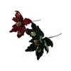 Hanging Glitter Xmas Flower Beautiful Simulation Handmade Flowers  Party Supplies