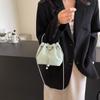Handbag bag women's new fashion versatile chain bag niche shoulder crossbody bucket bag