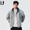 CHOCOOLATEit Herrars Color-Block Zip-Up Hoodie