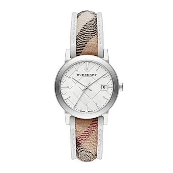 Burberry The City Silver Dial Brown