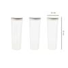 Pasta Jar Noodle Storage Organizer Airtight Sealed Containers Kitchen Vegetable Storage Box Cereal Spaghetti Food Storage Jar