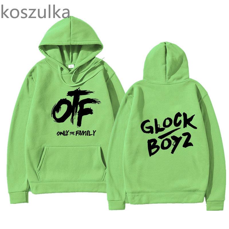 OTF Letter Print Hoodies Unisex Gothic Casual Unisexga Graphic Vintage/retro Unisex/women Four Seasons Polyester Fleece Sweatshirts