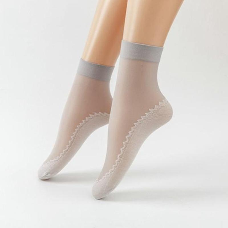 5/10/20 Paar Damen Socken Baumwollsohle Strümpfe Frühling und Sommer Mittelhohe Kurze Socken Feuchtigkeitstransport Schweißableitend Rutschfeste Socken