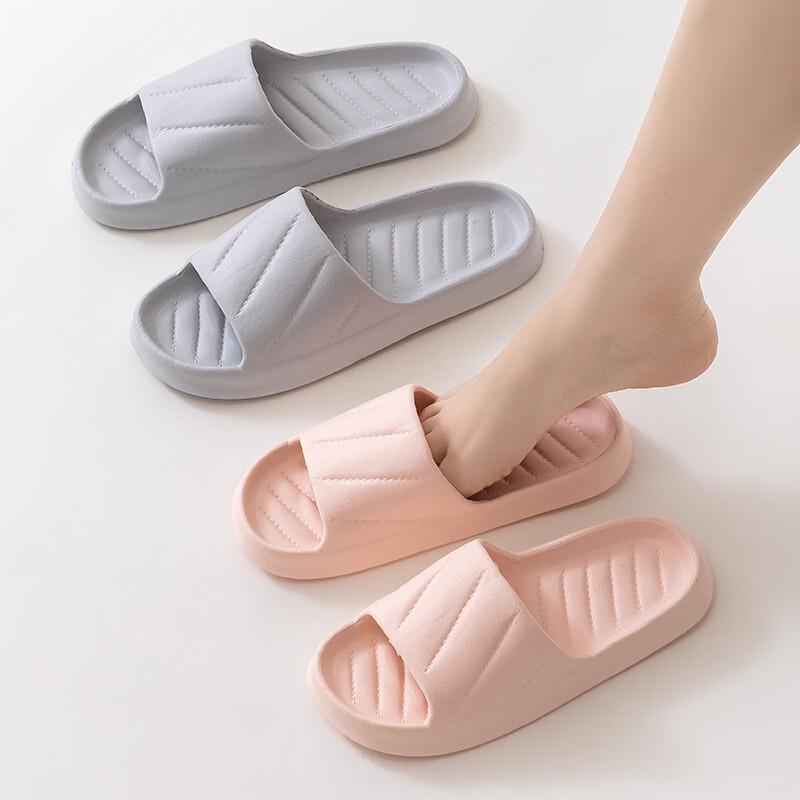 Breathable Wear-Resistant Home Slippers - 3-Pair Pack (Random Color)