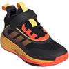 Adidas OwnTheGame 3.0 Slip Resistant Cushioning Slip Resistant Cushioning High top Children's Basketball Shoes Black JQ3499
