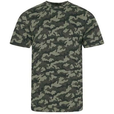 Awdis Unisex Vuxen Camo T-shirt