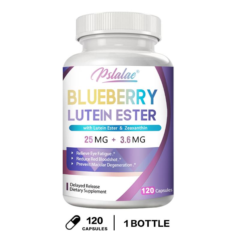 Pslalae - Blueberry Lutein Ester Capsules - Eye Health