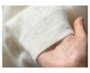 Women's 100% Pure Goat Cashmere Flocked Round Neck Sweater - Long Sleeve Solid Color Pullover