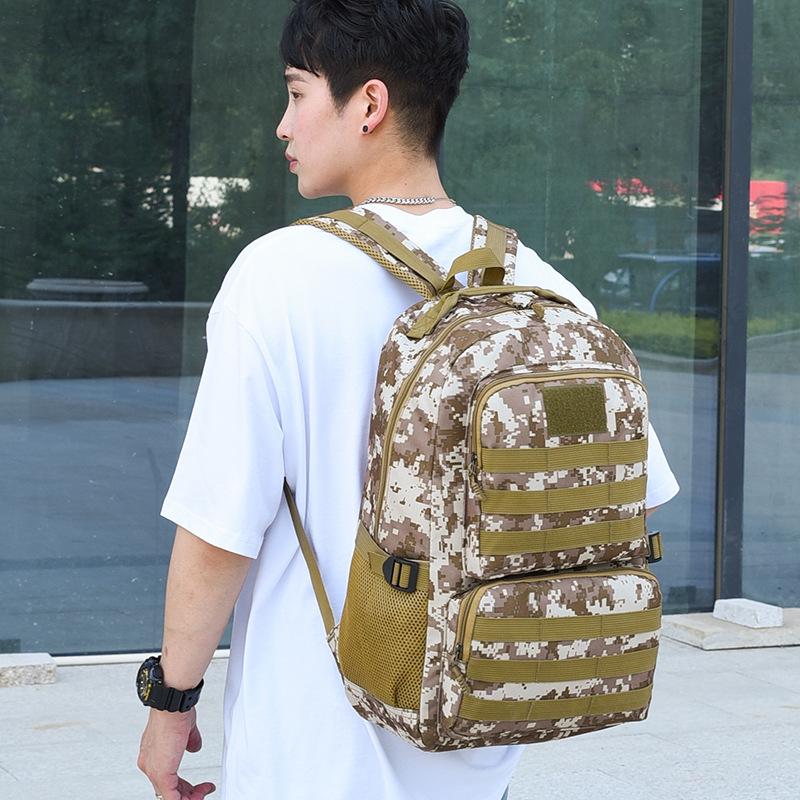 Schoolbag Large Capacity Backpack Men's Hiking Mountaineering Burden Reduction Outdoor Backpack Multipurpose Travel Backpack