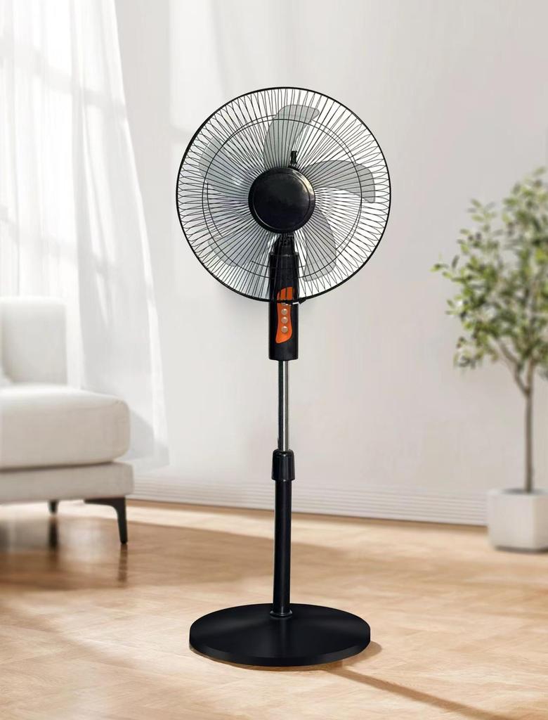 XLANKE Electric Oscillating Floor Fan with Remote Control - Silent Vertical Design for Home