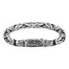Retro Braid Stlye Metal Bracelet Lightweight Skin-friendly Retro Bracelet Suitable for Birthday Holiday Gift
