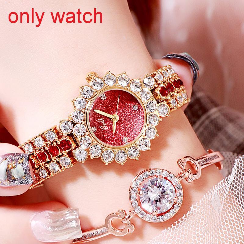 Fashion Quartz Watch For Women With Starry Sky Design And Waterproof Feature