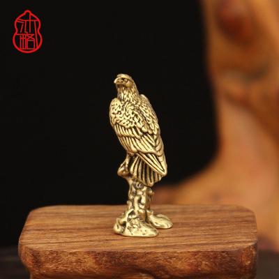 Brass Eagle Ornaments: Creative Office Desktop Decor