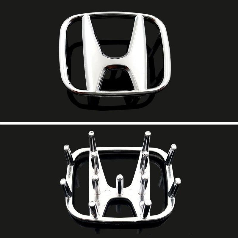 50/53mm ABS Car Steering Wheel Emblem Sticker Accessories For Honda Civic FIT Accord Prelude CRV 5th City CRZ CRX Jazz HRV Pilot