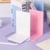 4/8pcs Set Clear Acrylic Bookends - Desktop Display Stands for Office, Home & Retail Use, Book Storage, Transparent