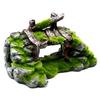 Resin Simulation Moss Rockery Fish Tank Aquarium Decor Landscape Ornament Craft