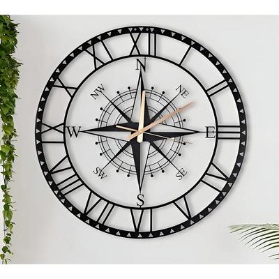 Wall Clock for Living Room, Office, Kitchen, Home and Hall |  Fancy Big Size Modern Wall Watch for Home Decor | Unique Big Size Designer Clock (50 CM)