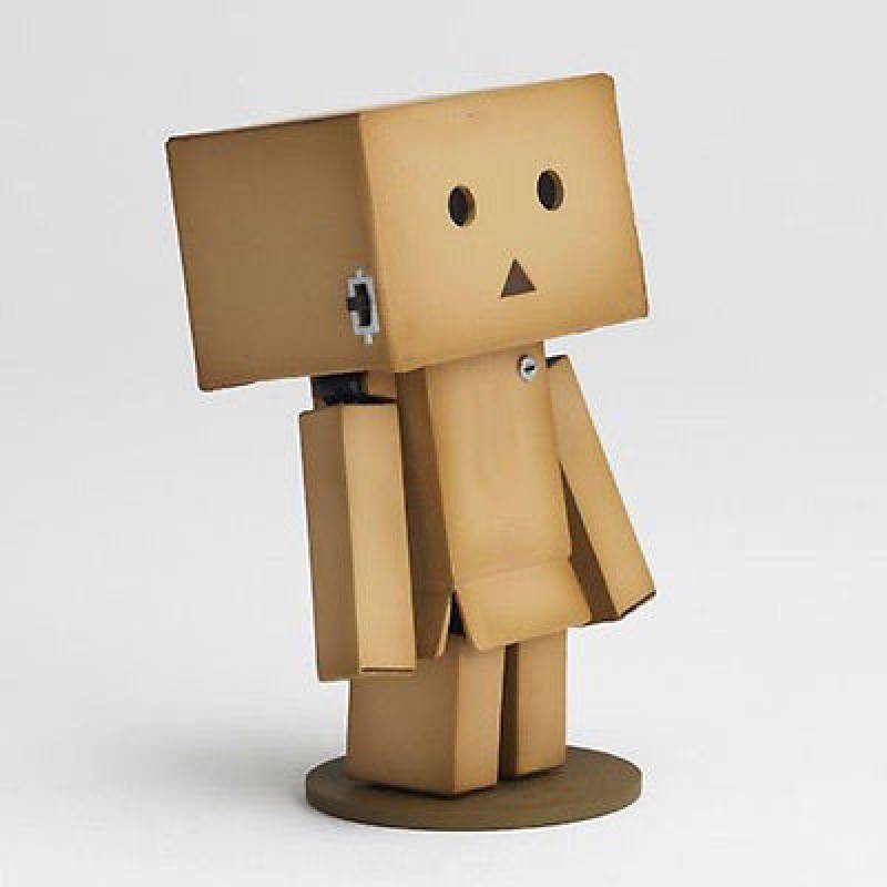 

Revoltech Mini Danbo Danboard Япония Версия в коробке Фигурка Картон Отличная Игрушка для Детей