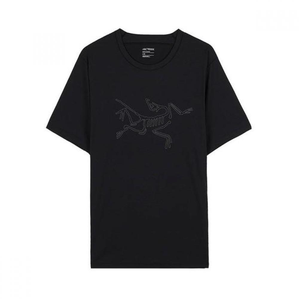 ArcTeryx Men S Logo ShorT Sleeve T ShirT Black X000010293 M