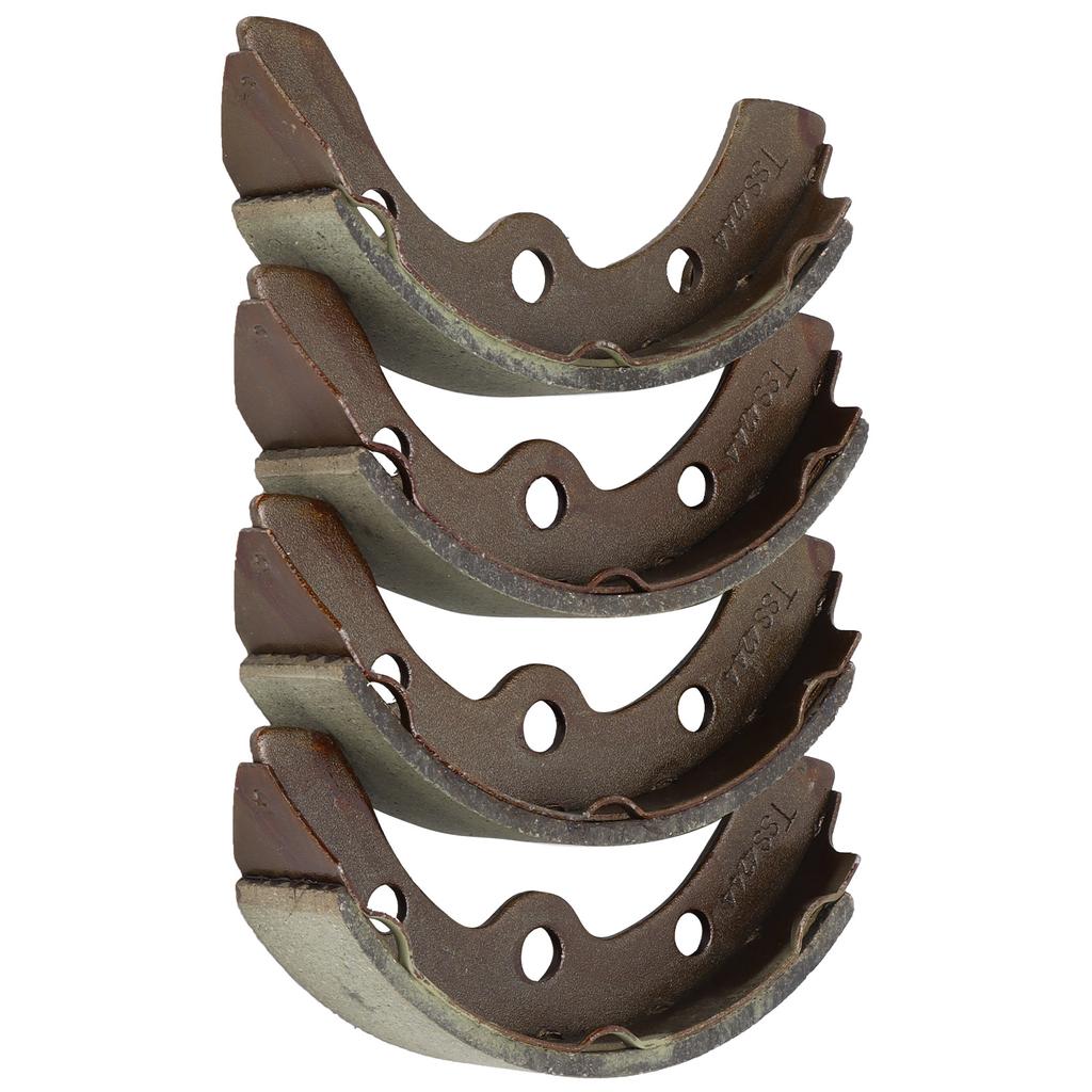 4PCS Brake Shoes Automobile Accessory J17‑25340‑00 Replacement for EZGO Electric 1986.5‑1995