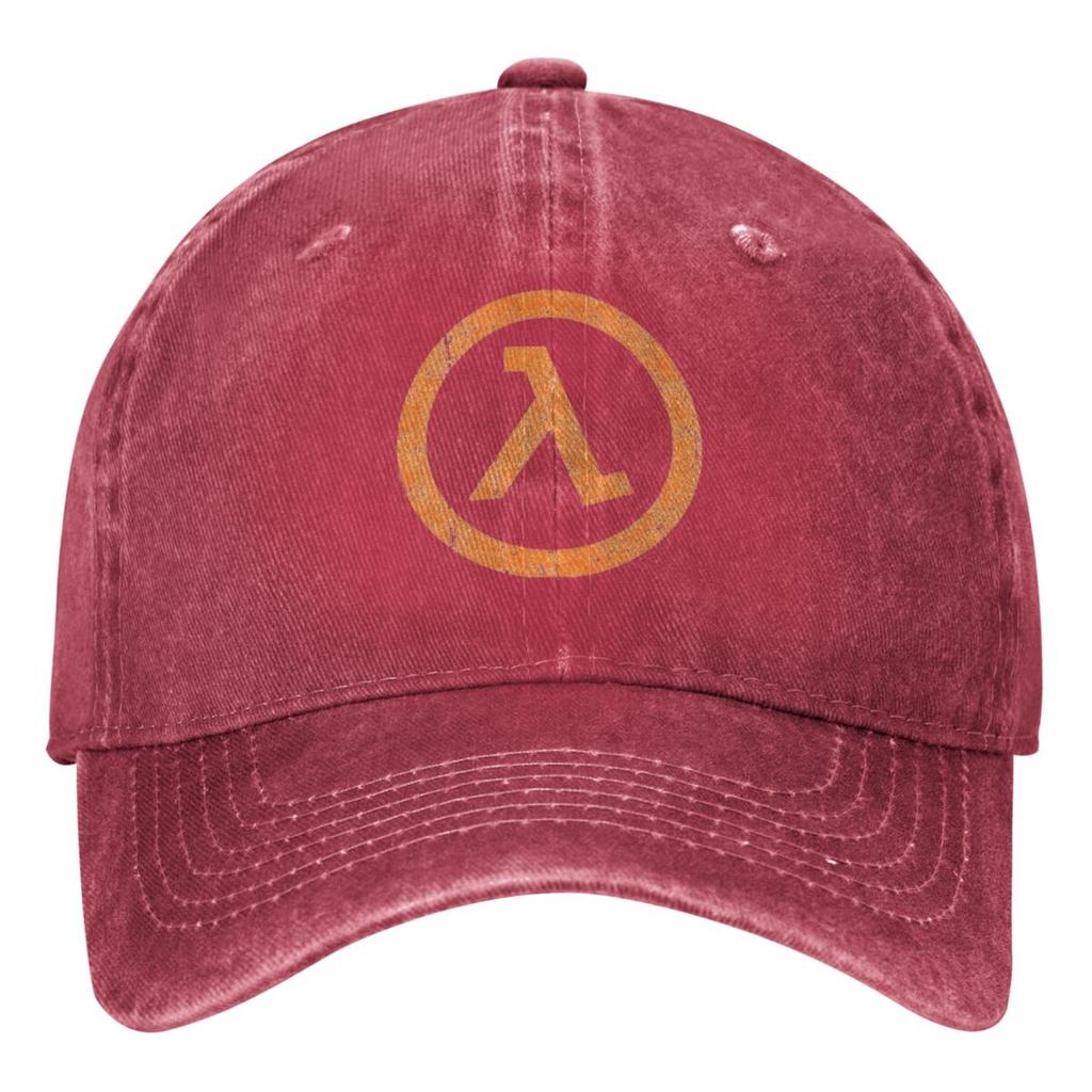 Black Mesa Half Life Lambda Denim Baseball Cap Game Outdoor Sun Hip Hop Hats Summer FeUnisex Unisex Vintage Sun Visors Baseball Caps