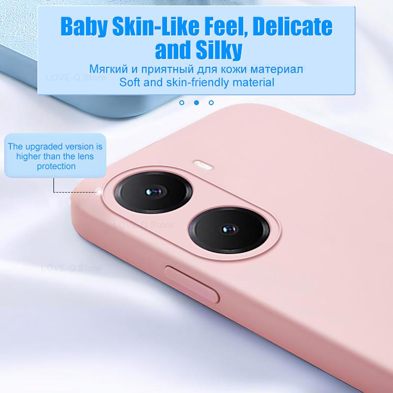 For Poco X7 Pro Case Liquid Silicone Shockproof Phone Cases For Xiaomi Poco X7 Pro Soft TPU Cover