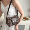 Soft Bowknot Shoulder Bag Underarm Bow  Armpit Bag High Quality Single Shoulder Bag  Shopping