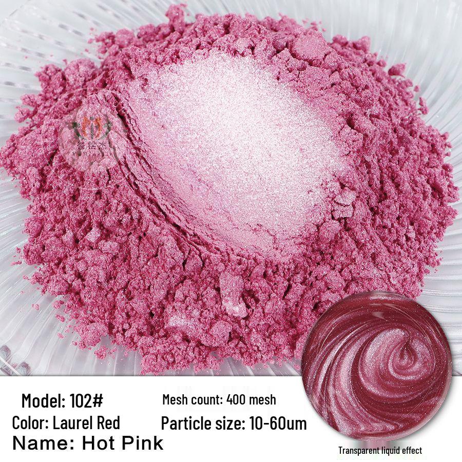 120 Color Chameleon Pearlescent Mica Powder for Epoxy Resin, Paint, and Watercolor