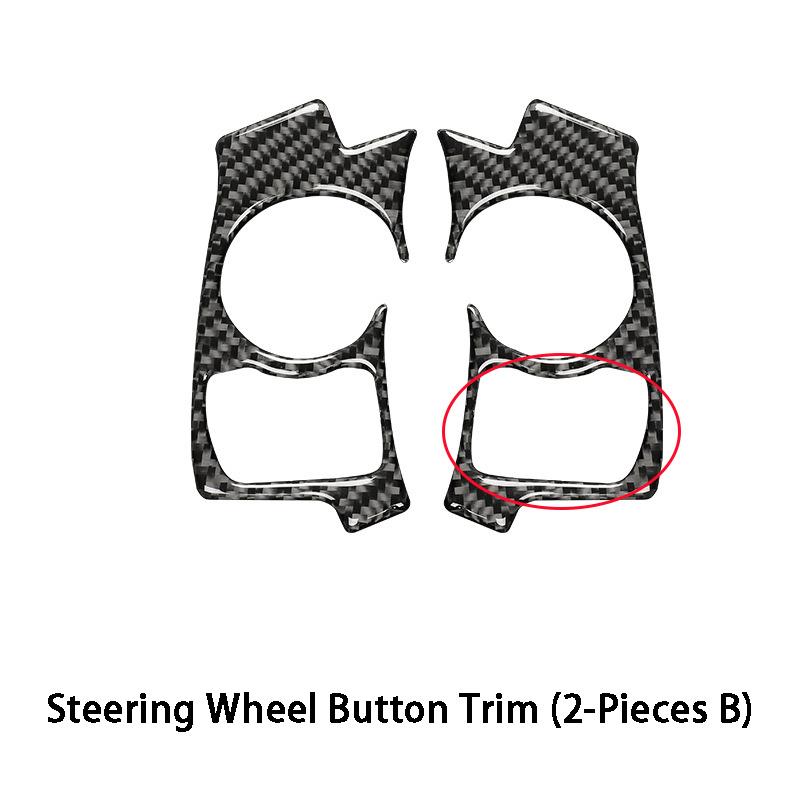 Carbon Fiber Water Cup Gear Steering Wheel Full Kit Interior Trim Sticker Decoration Style Car Accessories For Lexus IS250