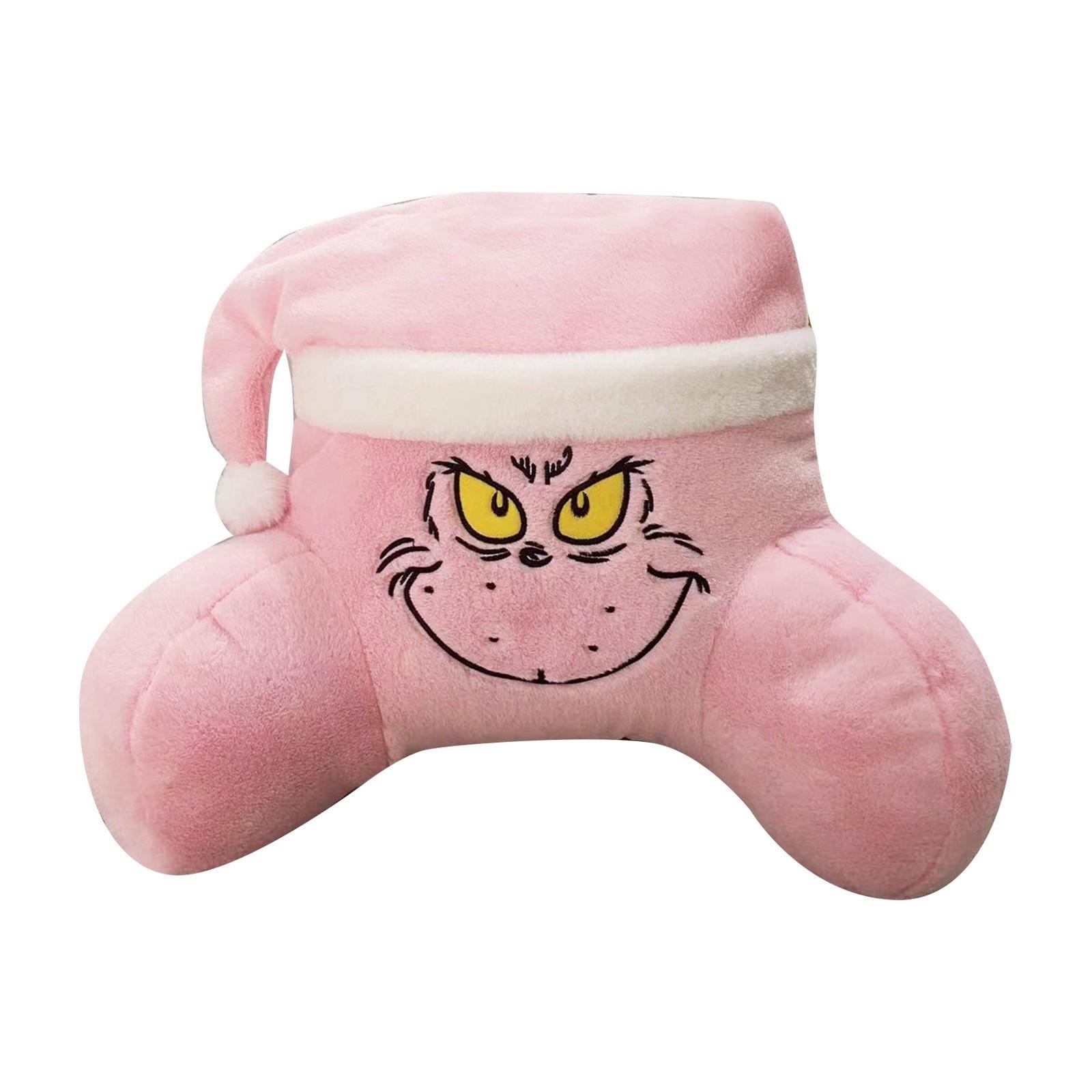 

Рождественская плюшевая подушка Подушка Креативный подарок Домашняя праздничная атмосфера Подушка Украшение One Size розовый