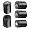 for Lexus ES300 RX330 RX300 GS300 IS250 CT200h IS300 NX RX LX GX Car Wheel Tire Valve Caps Tyre Stem Covers Airdust Waterproof AFT1