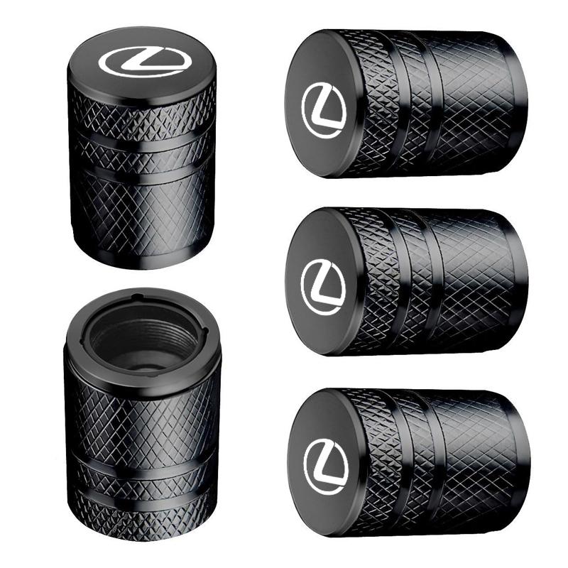 

for Lexus ES300 RX330 RX300 GS300 IS250 CT200h IS300 NX RX LX GX Car Wheel Tire Valve Caps Tyre Stem Covers Airdust Waterproof
