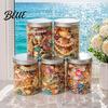 Holiday Surprise Gift Mystery Jewelry Jar for Women  Random Mixed Set with Necklace Fashionable Alloy Earrings Ring Bracelet Brooch  Coastal